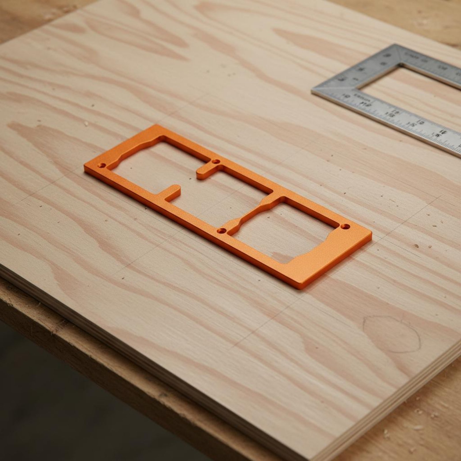 Woodworking Templates - 86 박스 컷아웃 지그 시간 절약형