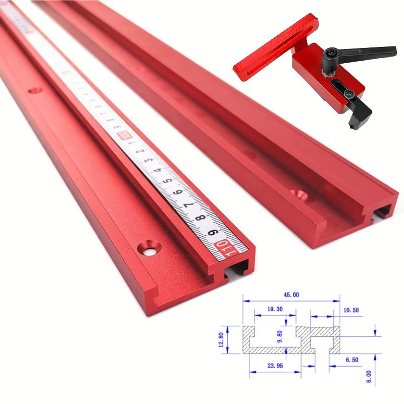 Woodworking Plan - 1PC 알루미늄 합금 T-트랙 모델 45
