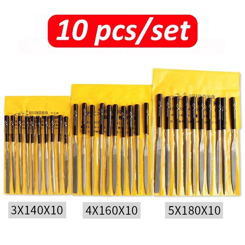 Woodworking Files And Rasps - WEELEE 10pcs 금속 바늘 줄톱 세트