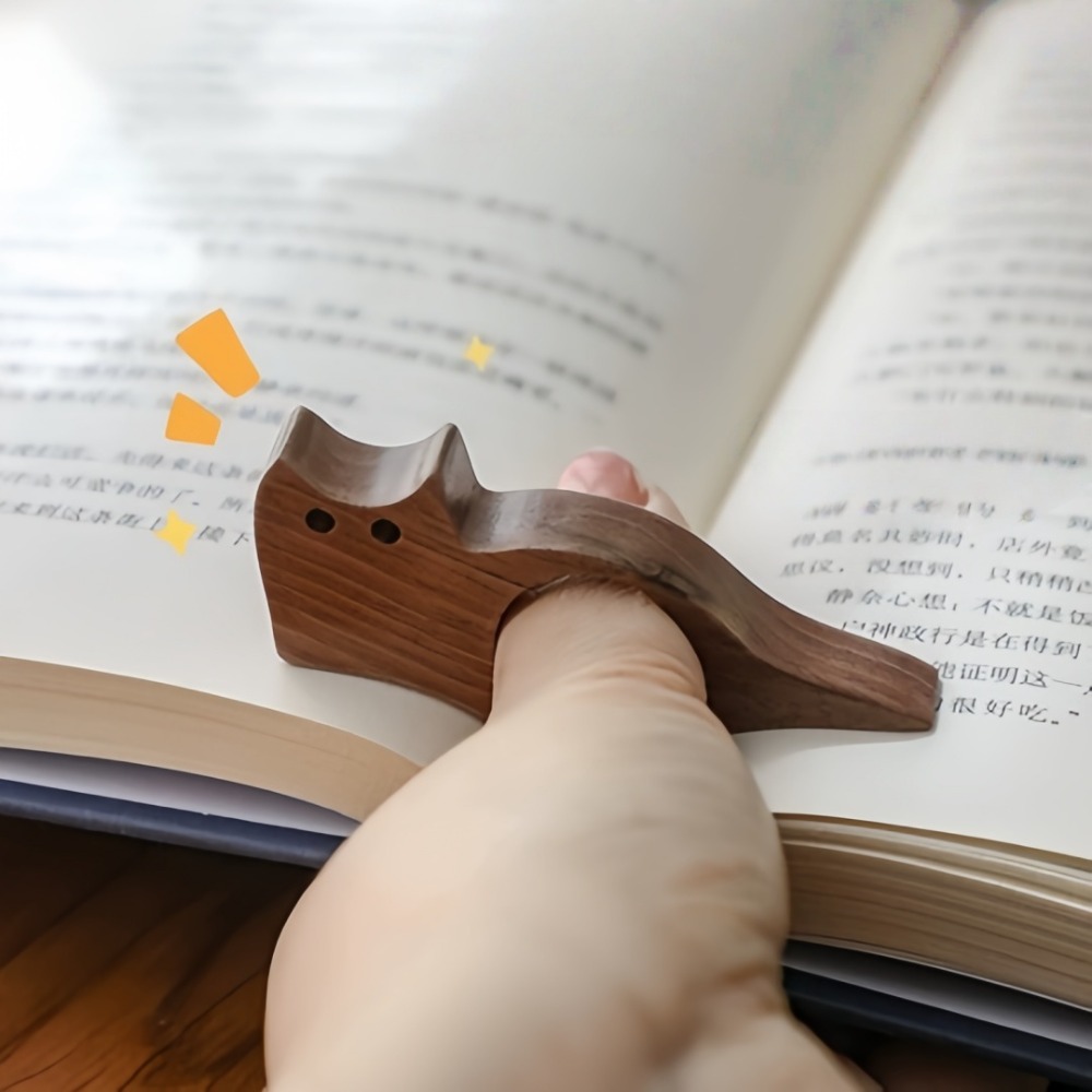Woodworking School - 나무 엄지손가락 모양 애완동물 고양이 강아지