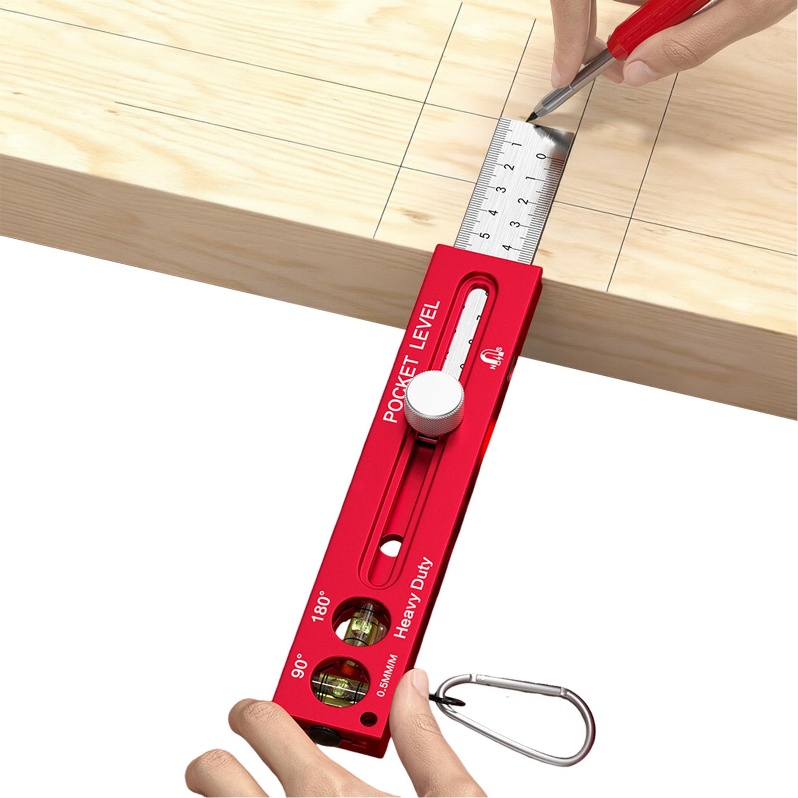 Woodworking Templates - 목공 측정 도구 자석식 수평 템플릿