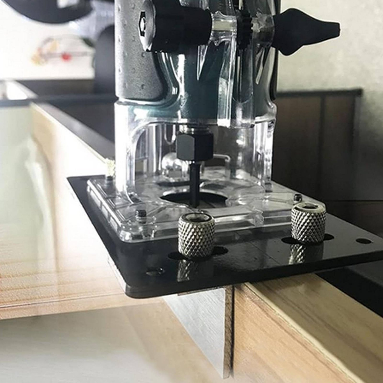 Woodworking Templates - 숨겨진 커넥터 지그 다기능 가구 슬롯