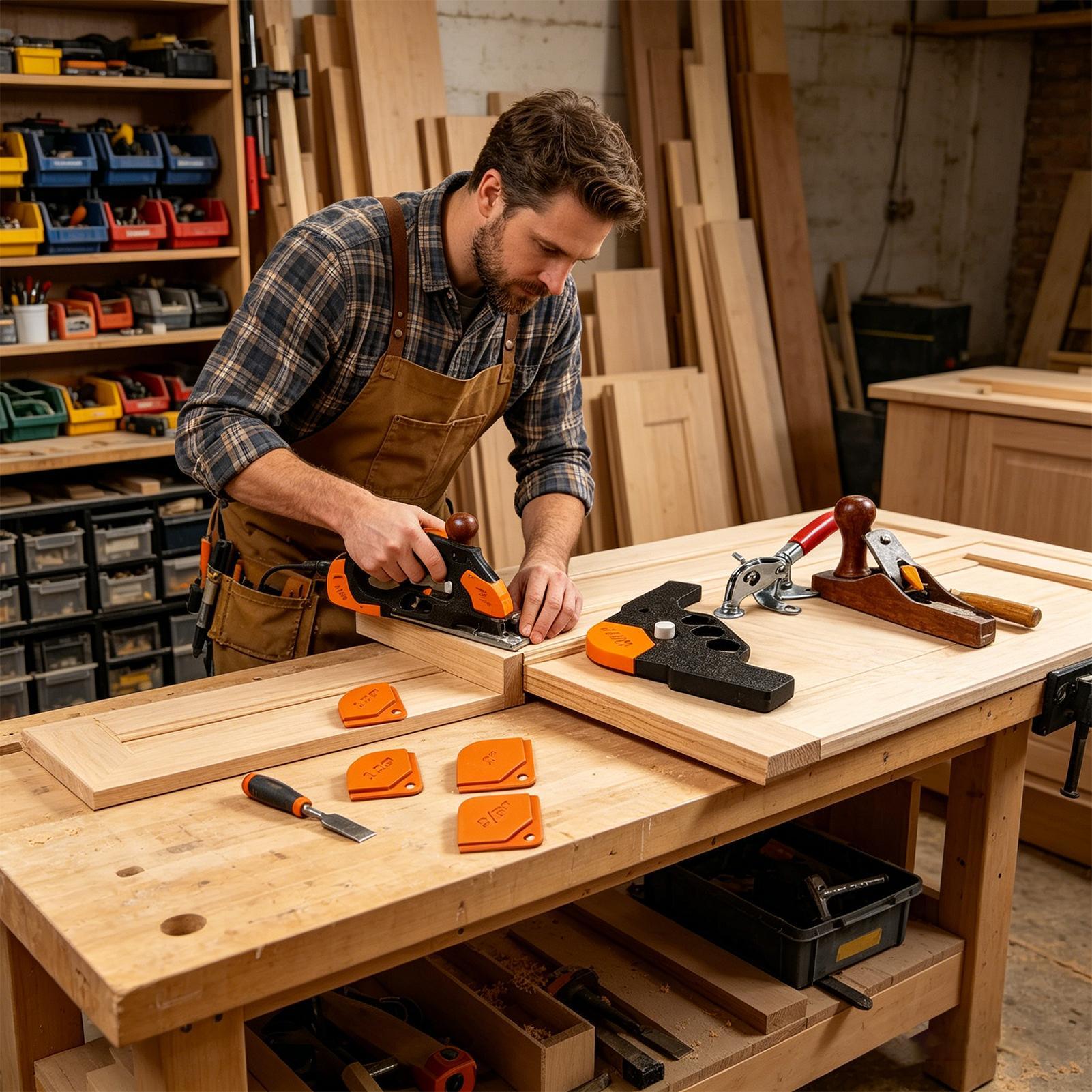 Woodworking Router Templates - 라우터 코너 라디우스 템플릿 5개 고경도
