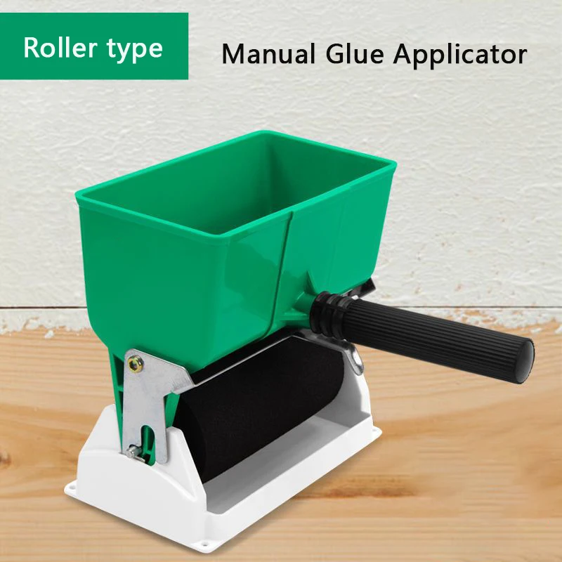 Woodworking Glue Roller - 수동 접착제 도포기 소형 판지 상자