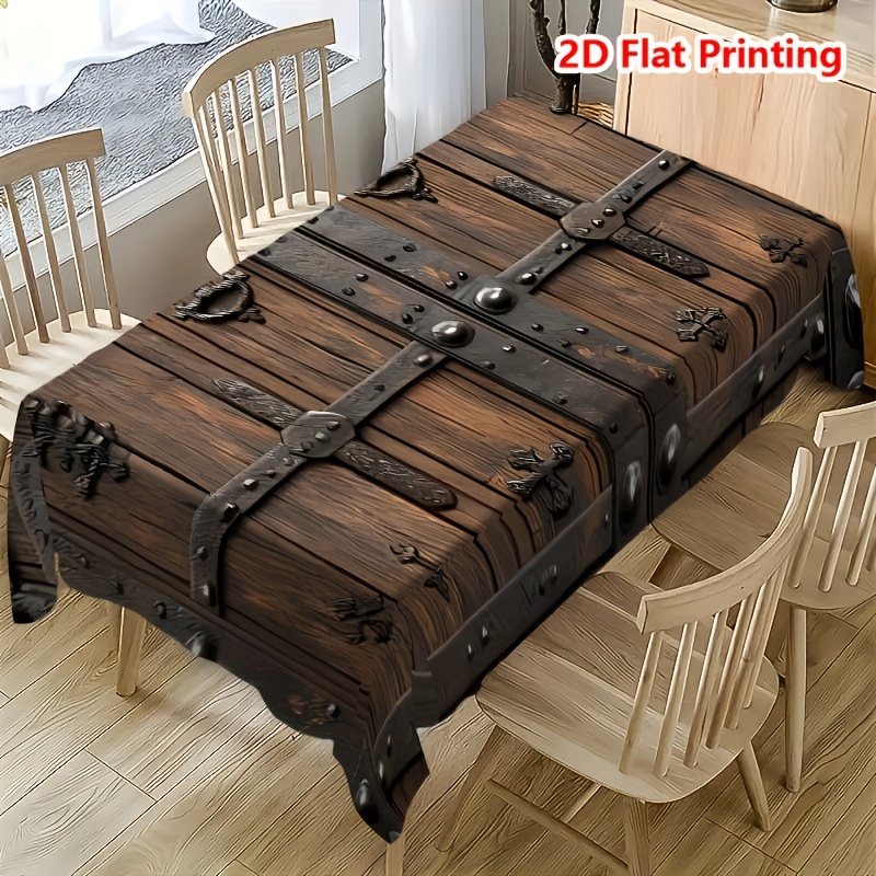 Woodworking School - 2D 평면 인쇄된 심플한 나뭇결 무늬와