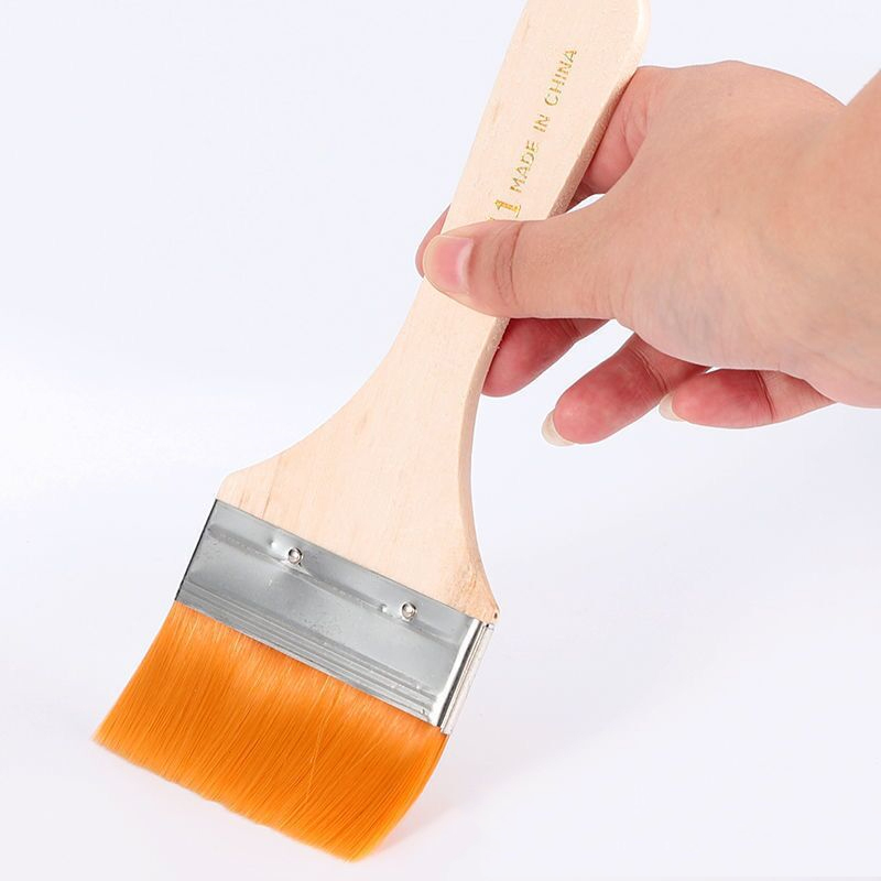 100 개 나일론 페인트 브러시 다른 크기 나무 손잡이 - Woodworking School 리뷰 및 가격