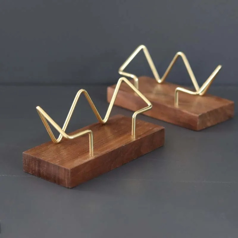 나무 비즈니스 카드홀더 책상, 사무실 장식 카드 케이스 - Woodworking School 리뷰 및 가격