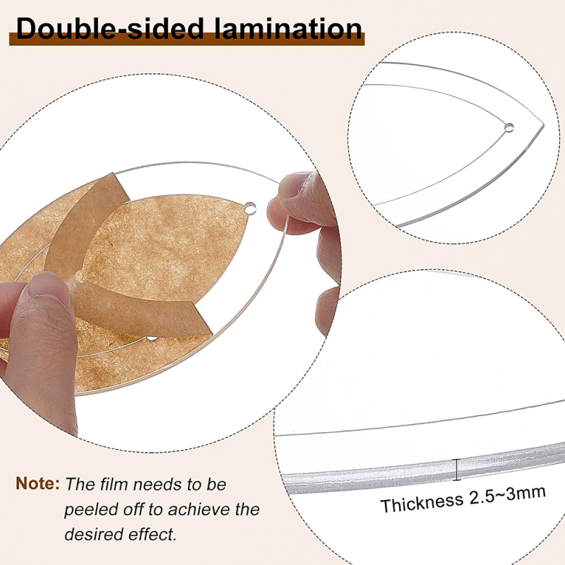 더블 웨딩 링 아크릴 퀼팅 템플릿, 투명 아크릴 퀼팅  - Woodworking Templates 리뷰 및 가격