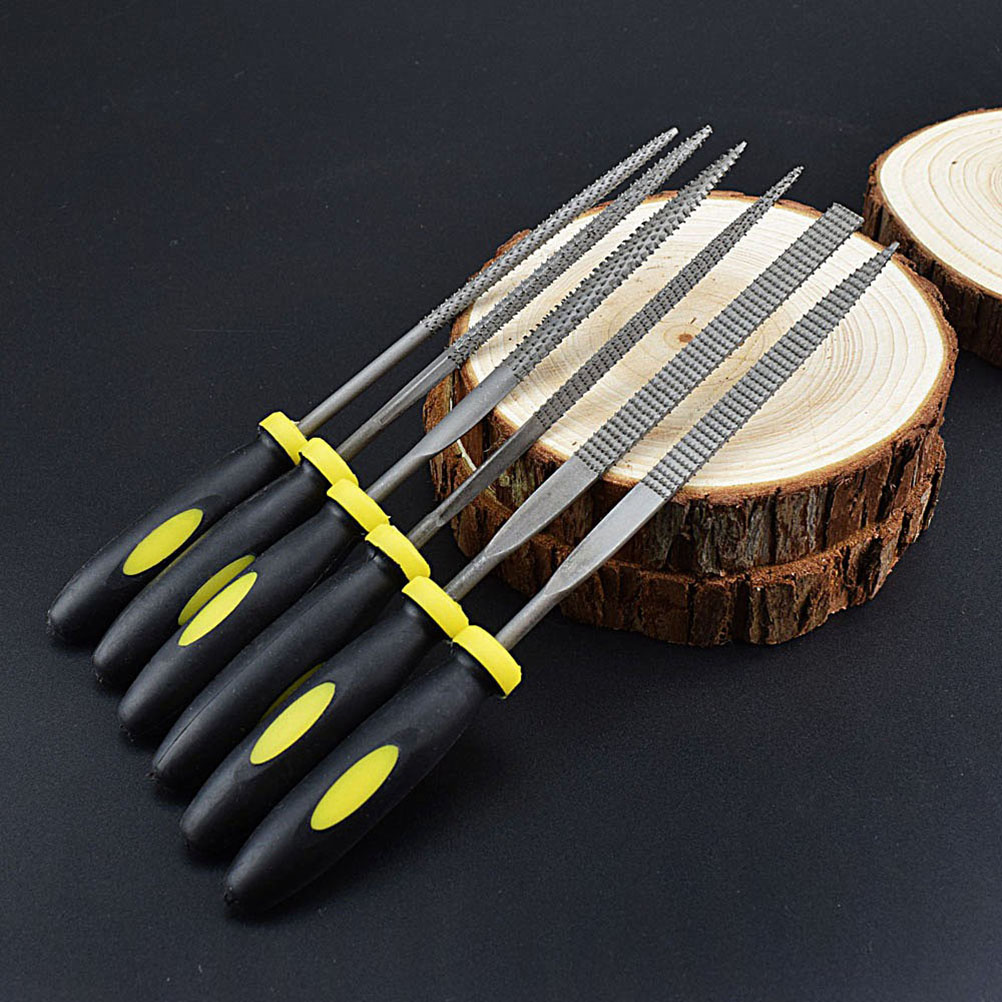 6개입 목재 라스프 세트 6개입 목공용 5x140mm  - Woodworking Files And Rasps 리뷰 및 가격