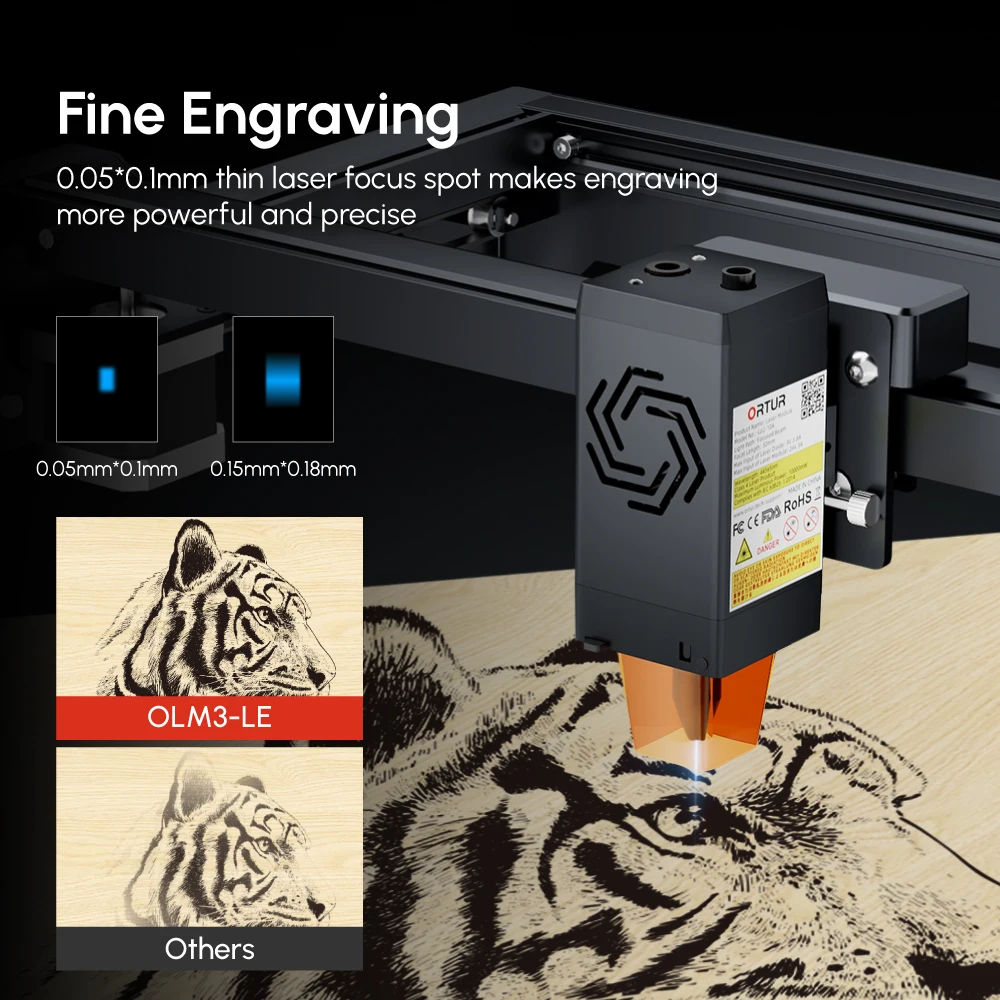 ORTUR OLM3 LE 10w 레이저 조각기 절단기, - Woodworking Laser 리뷰 및 가격