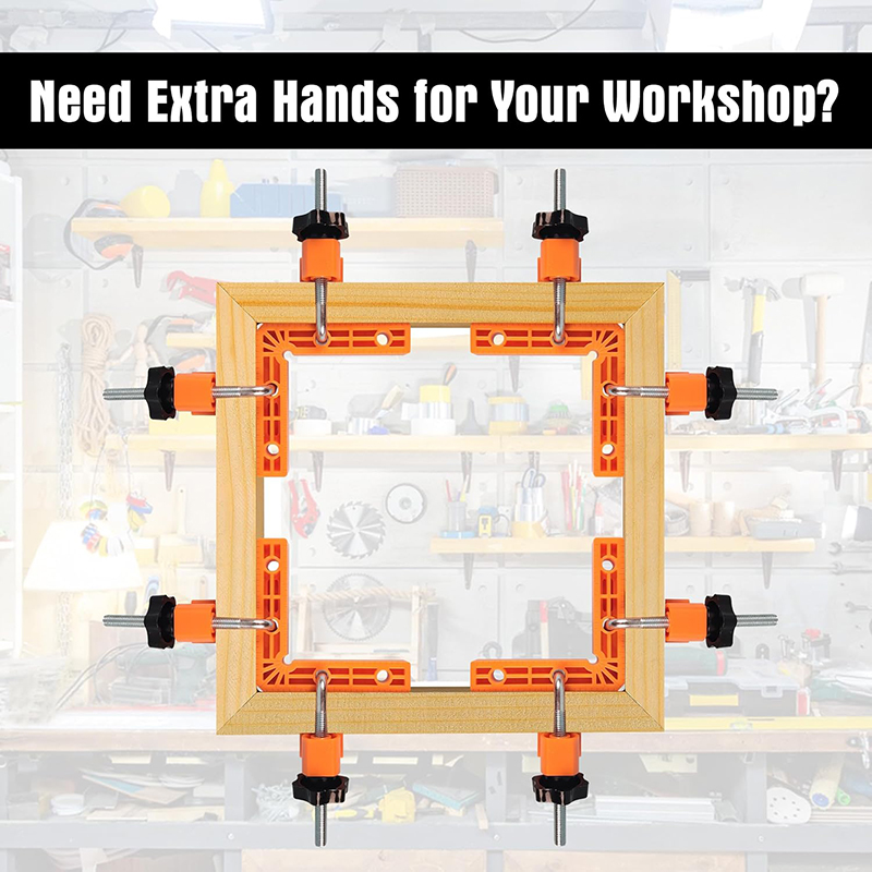 3/4/6/8 인치 90 °   목공용 직각 고정 클램 - Woodworking Right Angle Clamp 리뷰 및 가격