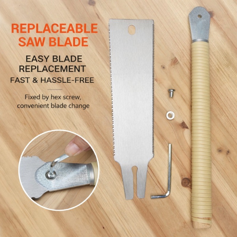 일본식 양면 톱날 정밀 수공 목재 톱날 벌목용 톱 정원 - Woodworking Japanese 리뷰 및 가격
