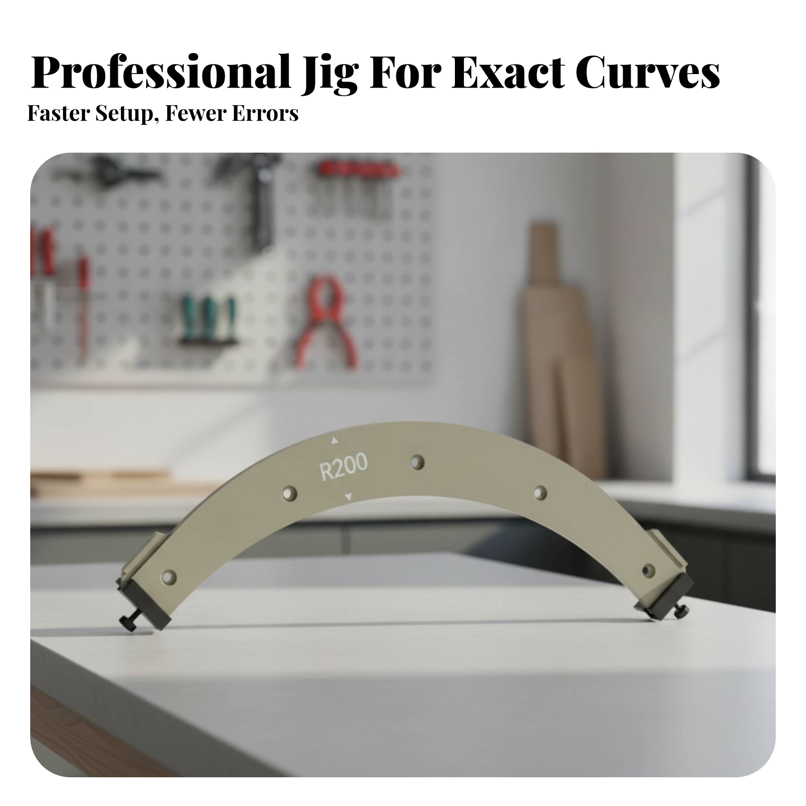 목공용 곡선형 템플릿 도구, 내구성 있는 캐비닛 모서리 - Woodworking Templates 리뷰 및 가격