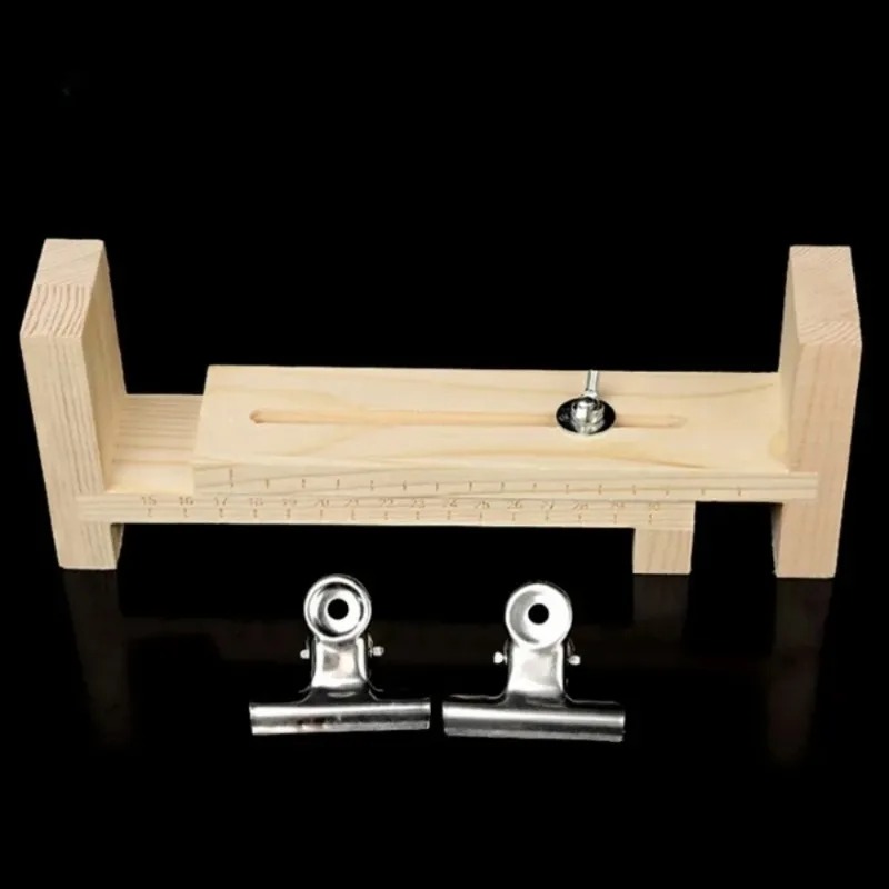 원목 팔찌 엮기 고정 도구 - 빨간색 끈 엮기용 조절  - Woodworking Plan 리뷰 및 가격