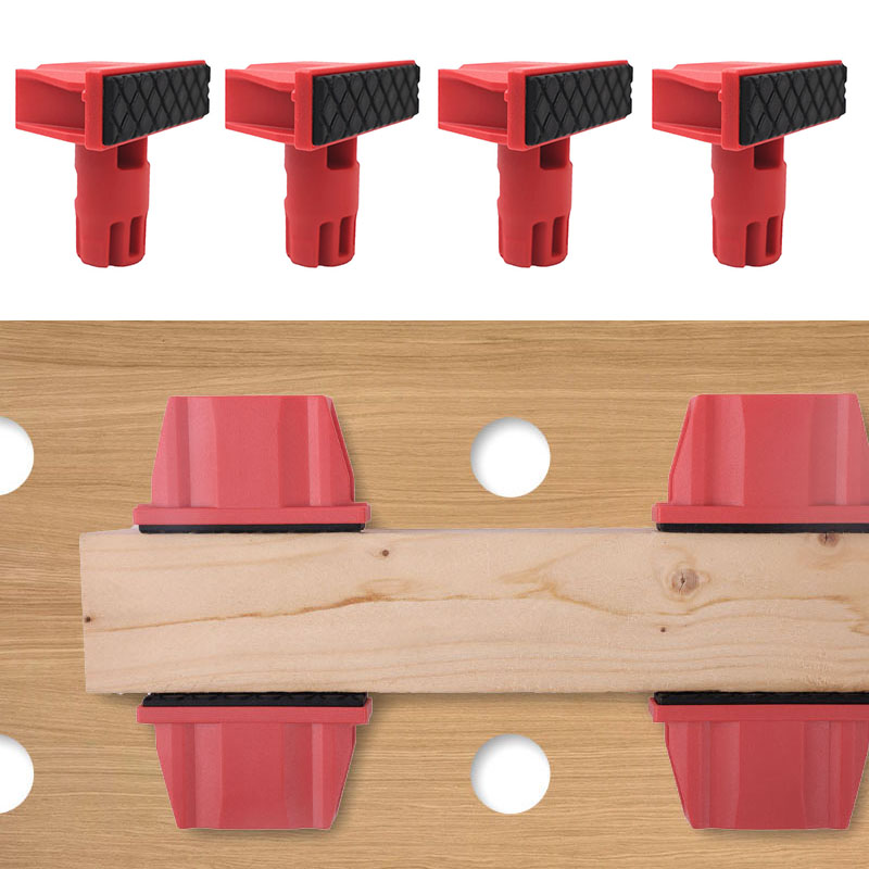 4Pcs 플라스틱 벤치 개, 클램프 작업대 용 실리콘  - Woodworking Plan 리뷰 및 가격