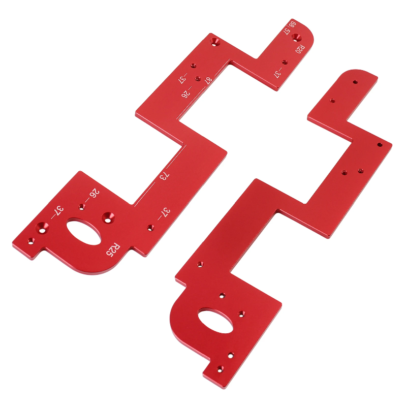 보이지 않는 내장형 손잡이 슬로팅 템플릿 슬롯 포지셔닝 - Woodworking Templates 리뷰 및 가격