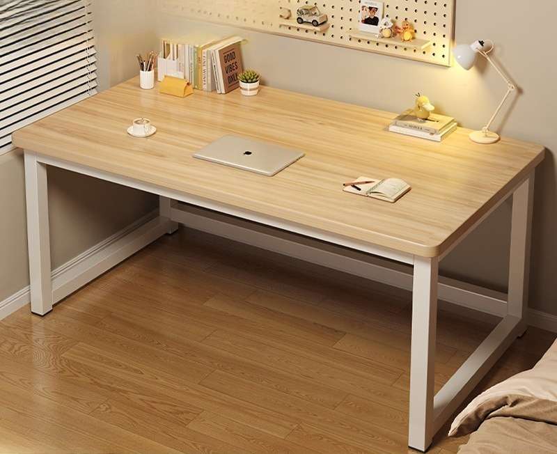 심플한 컴퓨터 책상 원목 상판 홈 오피스 책상 견고한  - Woodworking School 리뷰 및 가격