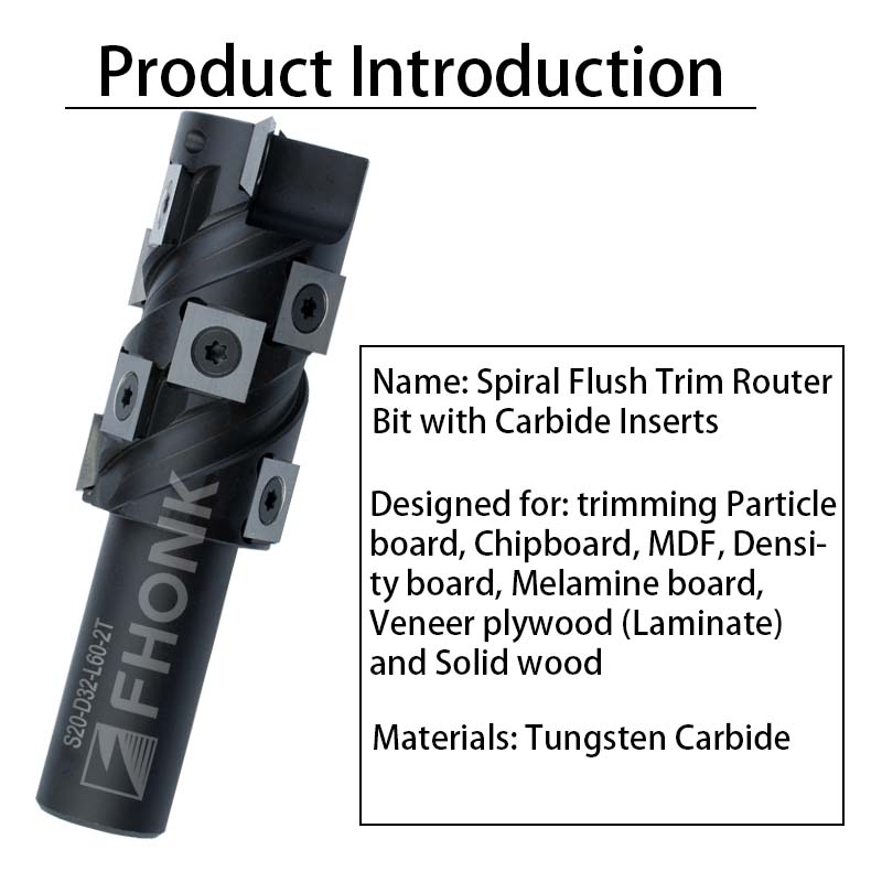 20mm 샹크 플러시 트림 라우터 비트 바닥 청소용 직 - Woodworking Routers 리뷰 및 가격