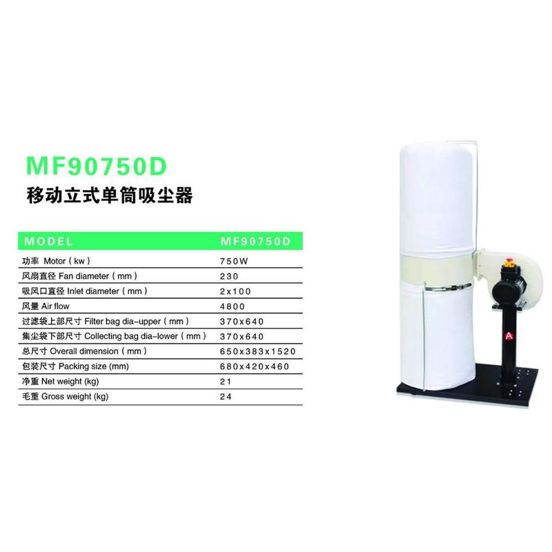 750W 휴대용 가방형 사이클론 분진 추출기 고효율 산 - Woodworking Unlimited 리뷰 및 가격