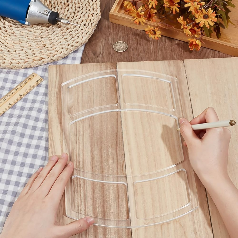5포켓 발렛 트레이 라우터 템플릿 직사각형 아크릴 목공 - Woodworking Router Templates 리뷰 및 가격