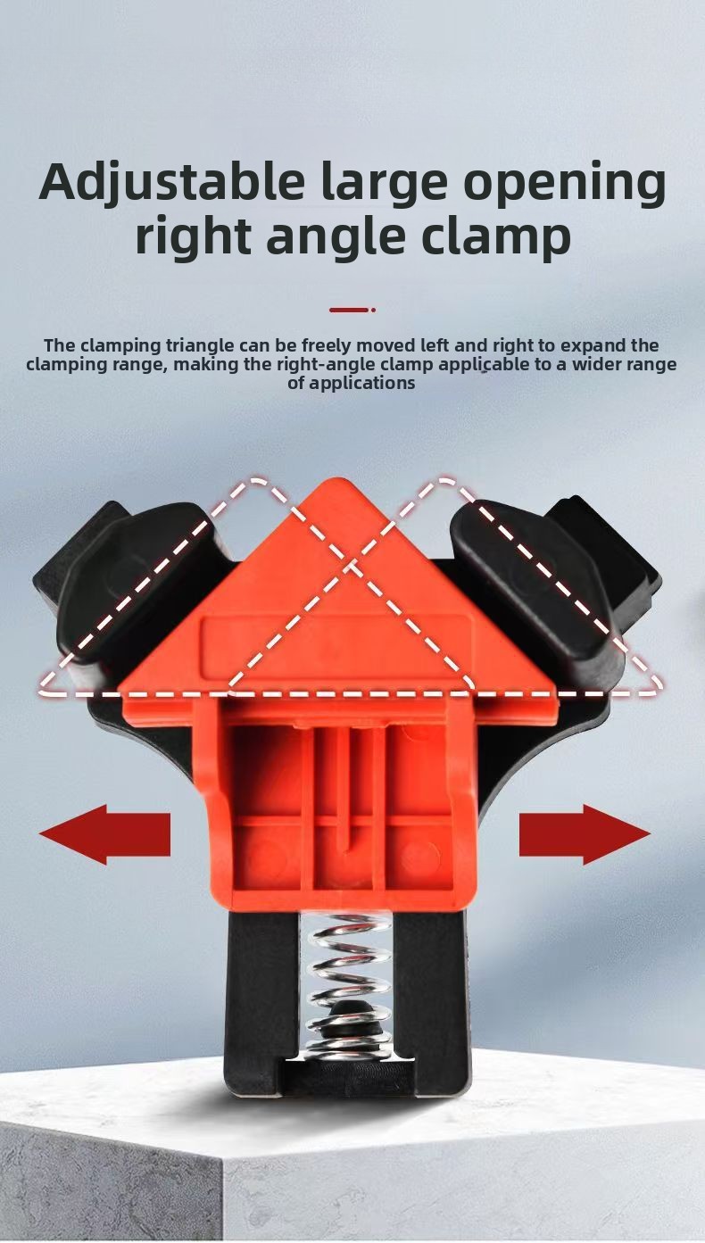 직각 목공 클램프 90 °   조절 가능한 조가 있는  - Woodworking Right Angle Clamp 리뷰 및 가격