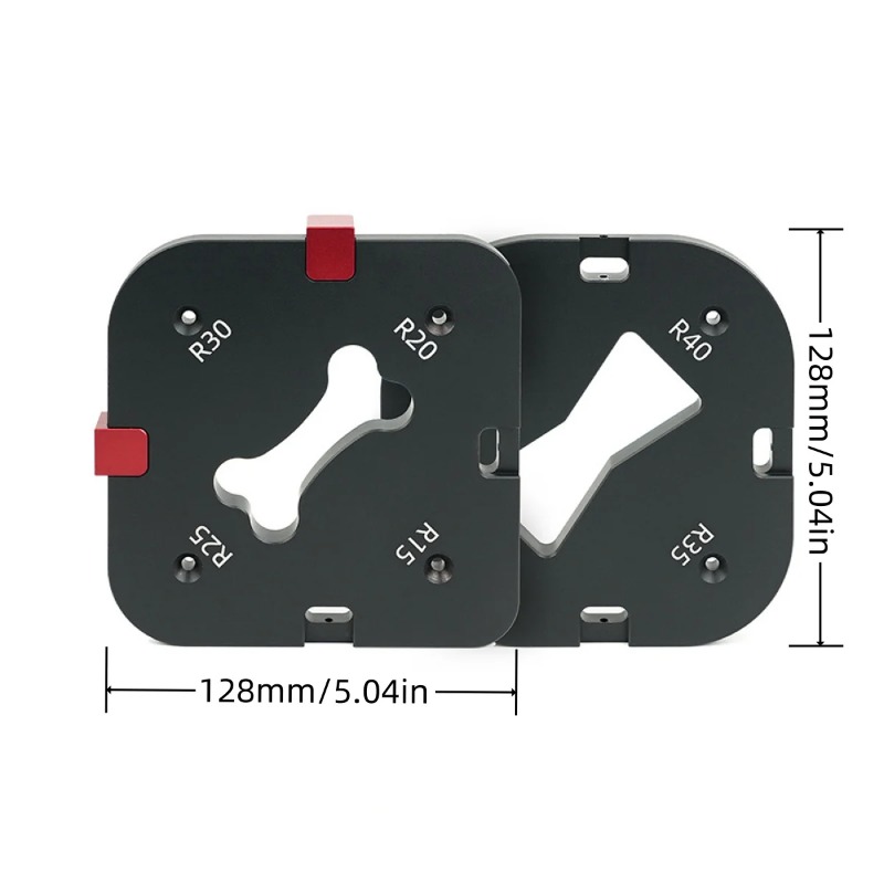 R15/R20/R25/R30/R35/R40/R45/R5 - Woodworking Router Templates 리뷰 및 가격