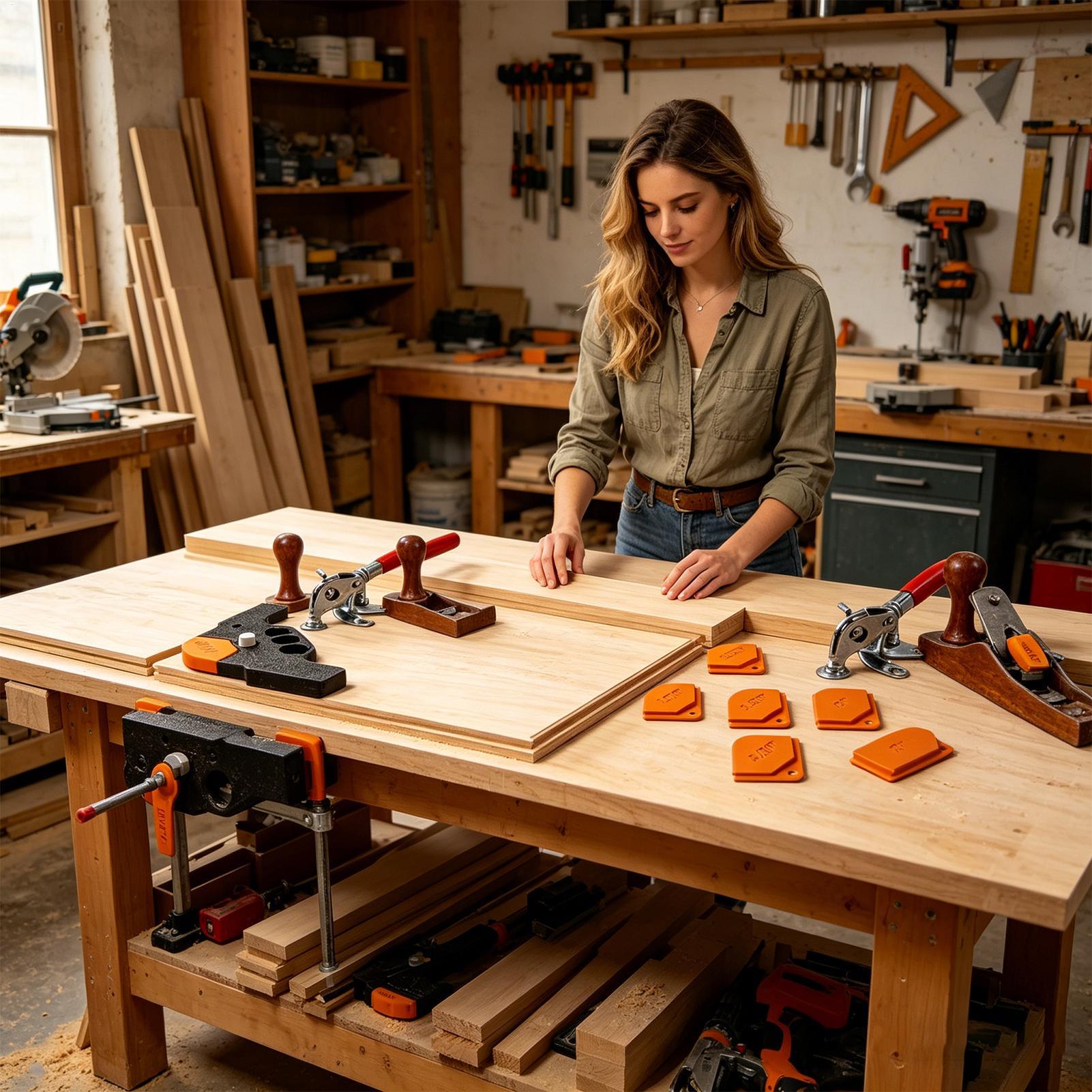 라우터 코너 라디우스 템플릿 5개 고경도 정확한 위치  - Woodworking Router Templates 리뷰 및 가격