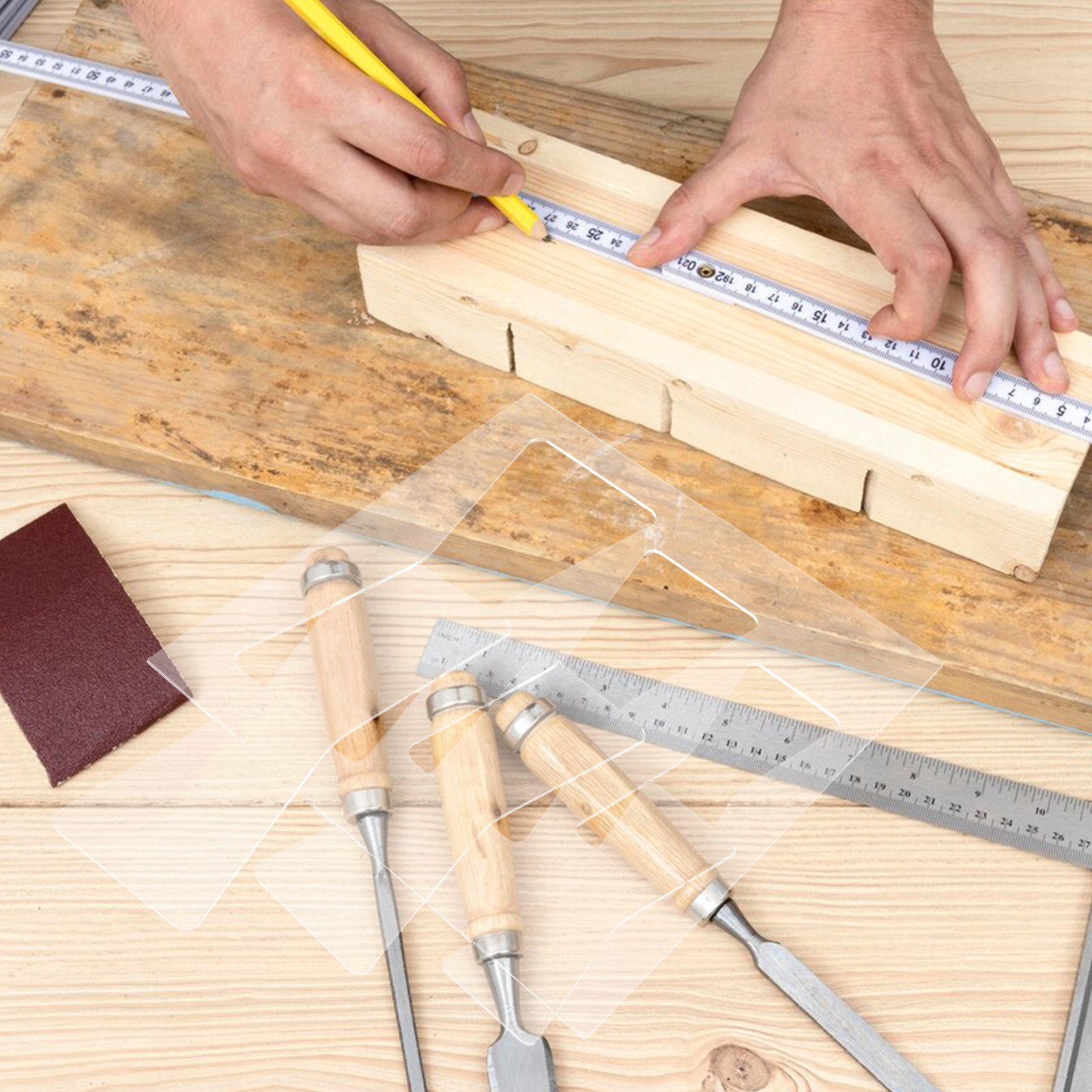 2개 아크릴 목공 템플릿 세트 투명 나비 나비넥타이 라 - Woodworking Router Templates 리뷰 및 가격