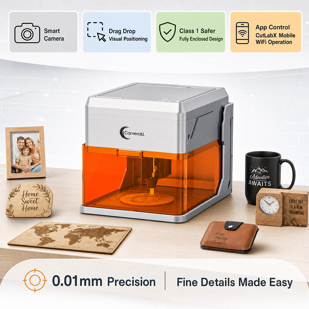 Carverall A1PRO 10W 레이저 조각기, H - Woodworking Laser 리뷰 및 가격