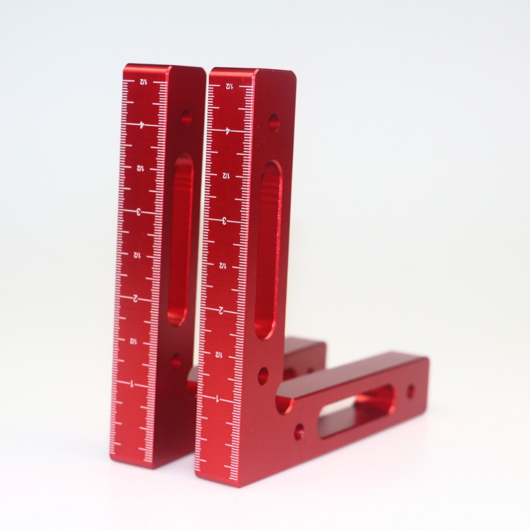 1/2pc 90도 포지셔닝 사각 클램프 알루미늄 L 블 - Woodworking Right Angle Clamp 리뷰 및 가격