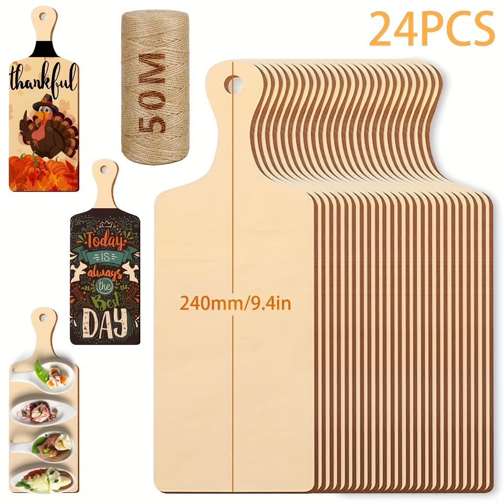 손잡이가 달린 미니 나무 도마, 추수감사절 소형 도마, - Woodworking Rasp 리뷰 및 가격
