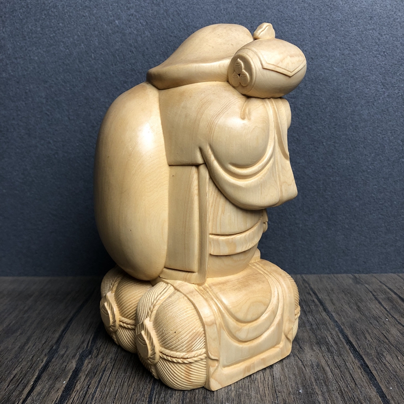 수작업 조각 편백 나무 대흑천 조각상 피규어 – 일본  - Woodworking Japanese 리뷰 및 가격