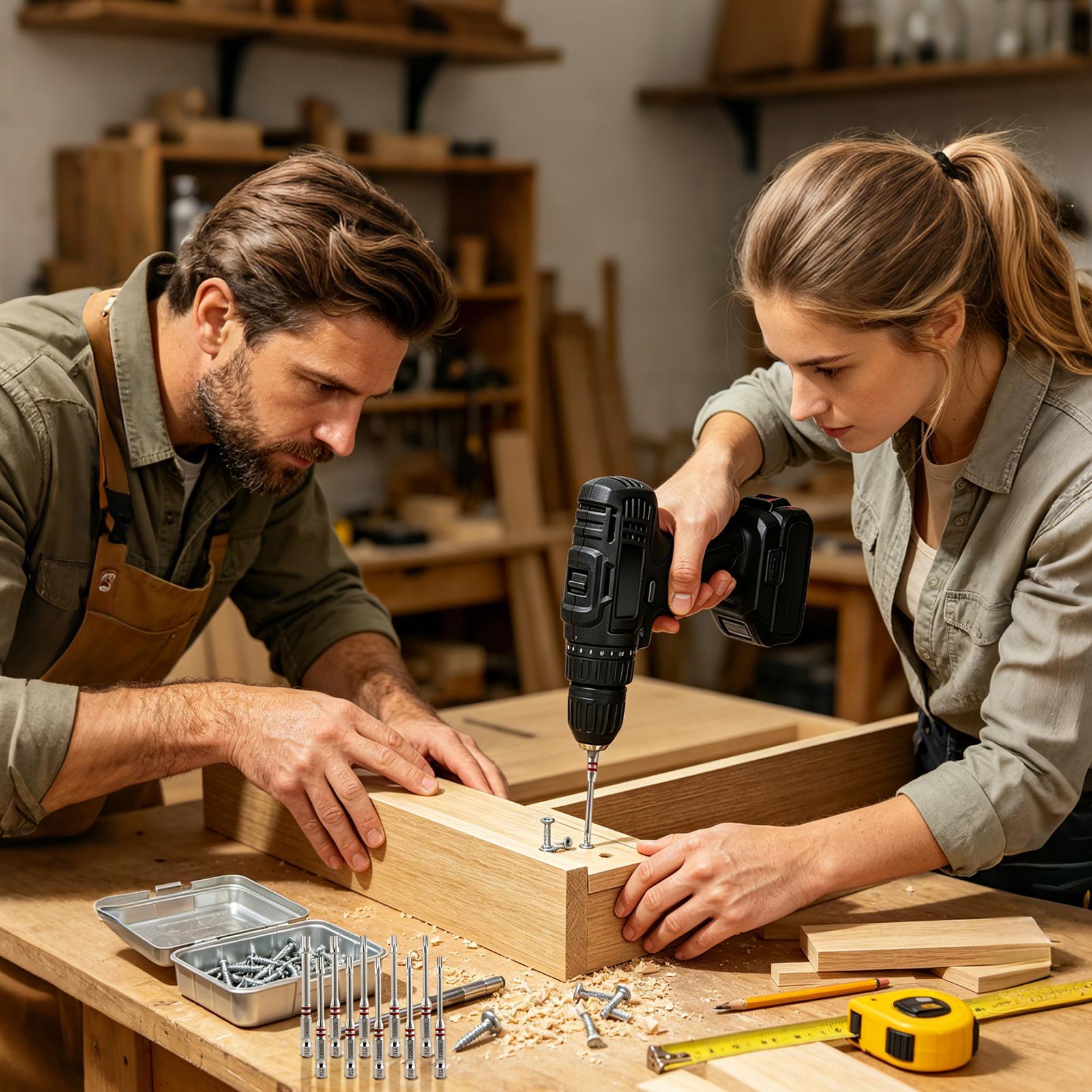 헥스 비트 세트 10개 65mm S2 스틸 강력 자석형 - Woodworking Garage 리뷰 및 가격
