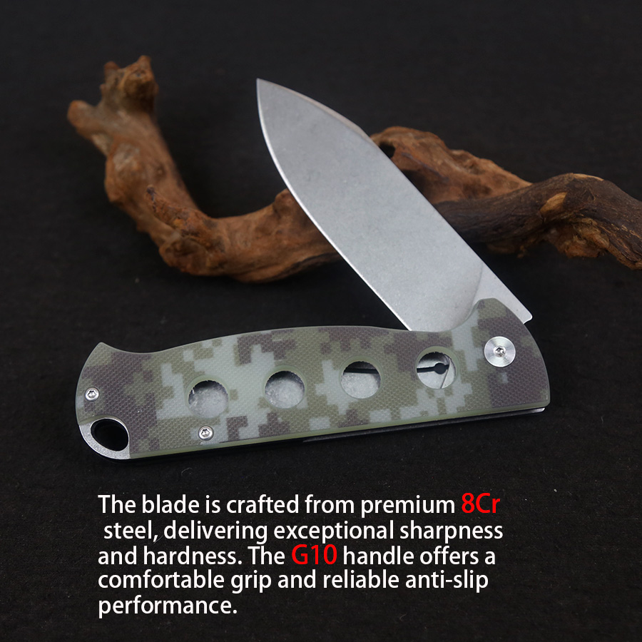 EDC 나이프 접이식 포켓 나이프 G10 핸들 블레이드 - Woodworking Rasp 리뷰 및 가격